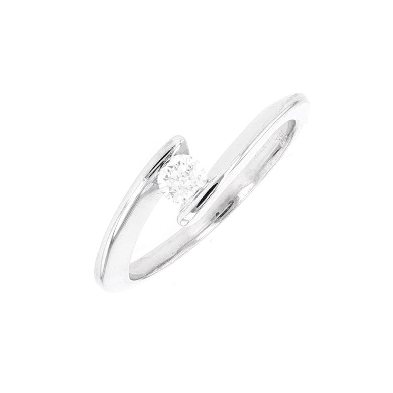 Acheter Solitaire diamant 0.17 carat or blanc 3.16g Comme neuf - 750,00 € Solitaire diamant 0.17 carat or blanc 3.16g Comme neuf - reconditionné disponible sur Gemme Les Bijoux